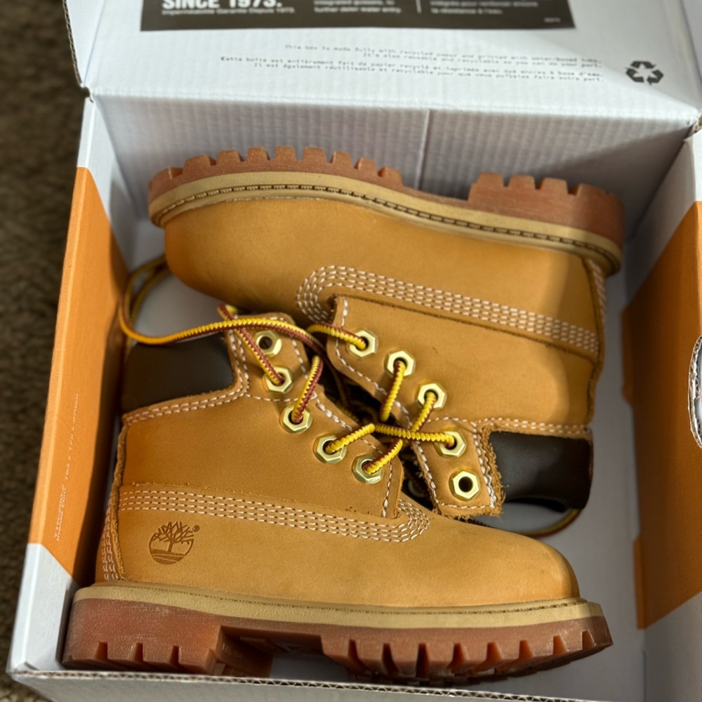Timberland Wheat Nubuck Boots